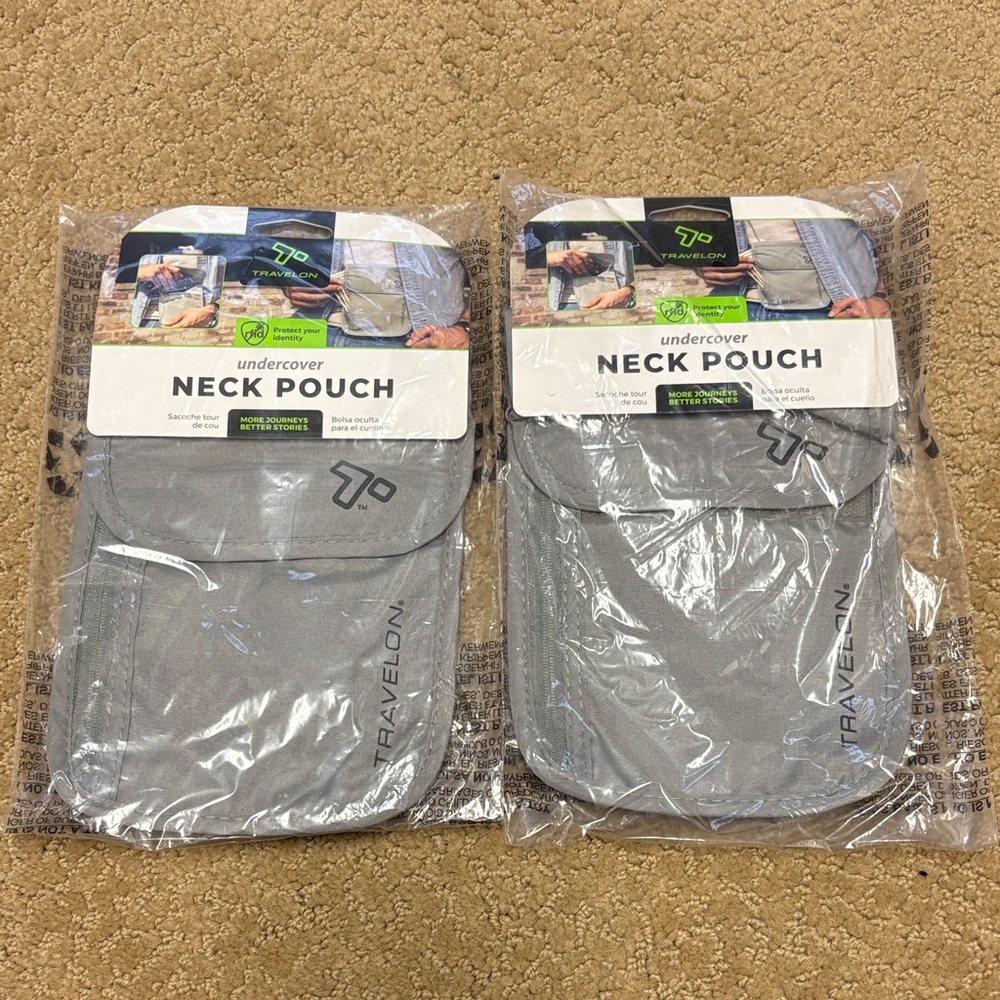 Travelon Anti-theft Travel Neck Pouch